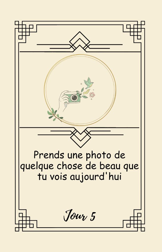 Carte challenge jour 5